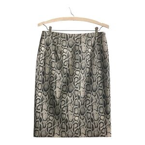 VIEW Chic Snake Print MIDI Pencil Skirt